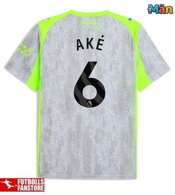 Manchester City Nathan Ake #6 Tredje Tröja 2025-26 Kortärmad